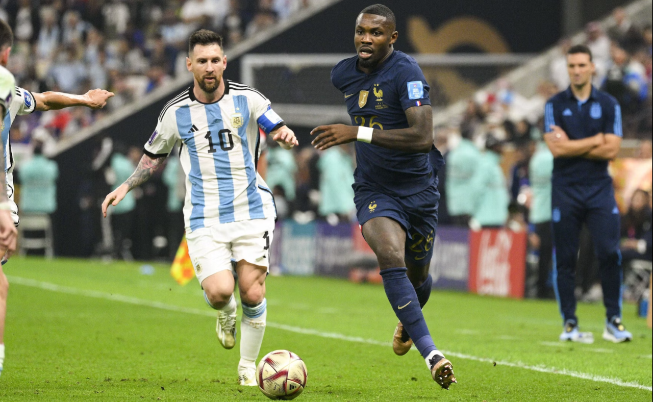 French striker Marcus Thuram talked about the time he met Messi when he was a child