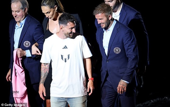 Messi is the motivation for Beckham to throw up the blanket and wake up early every day