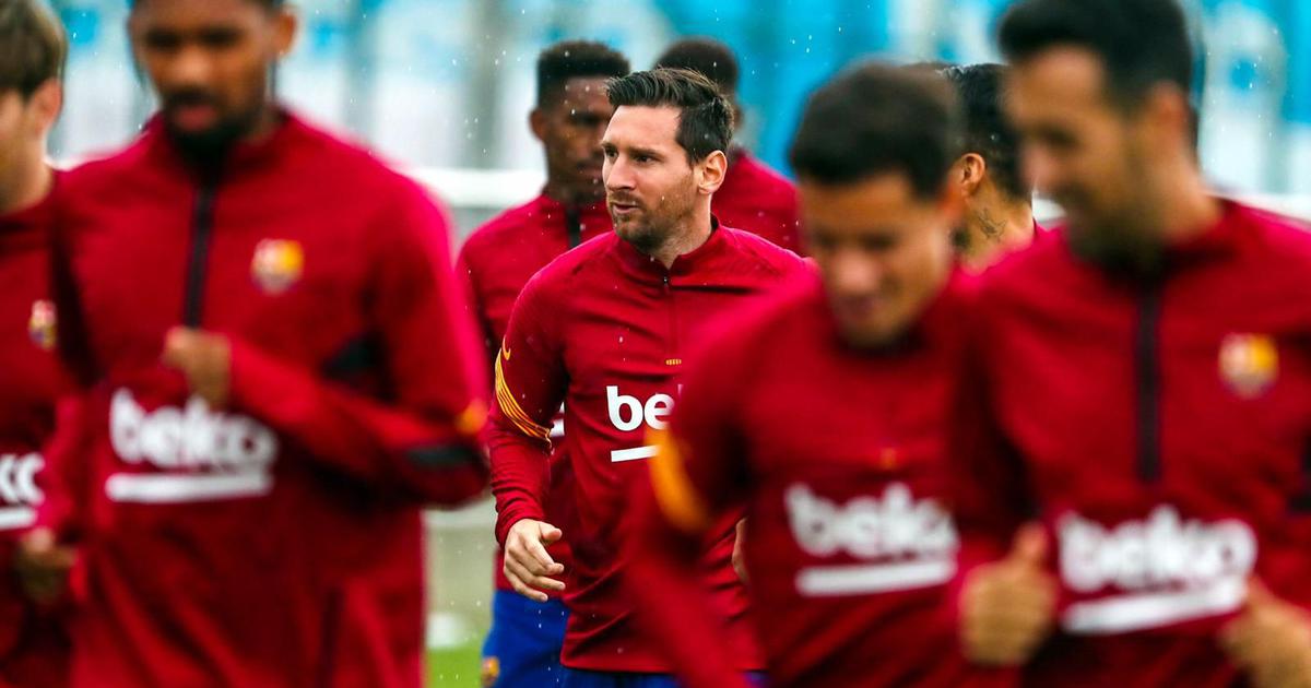 Watch: Lionel Messi joins Barcelona squad for training with transfer saga in rear view mirror