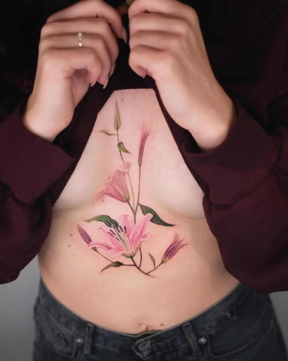 25 Colorful Floral Tattoos That Are Anything But Boring - 185