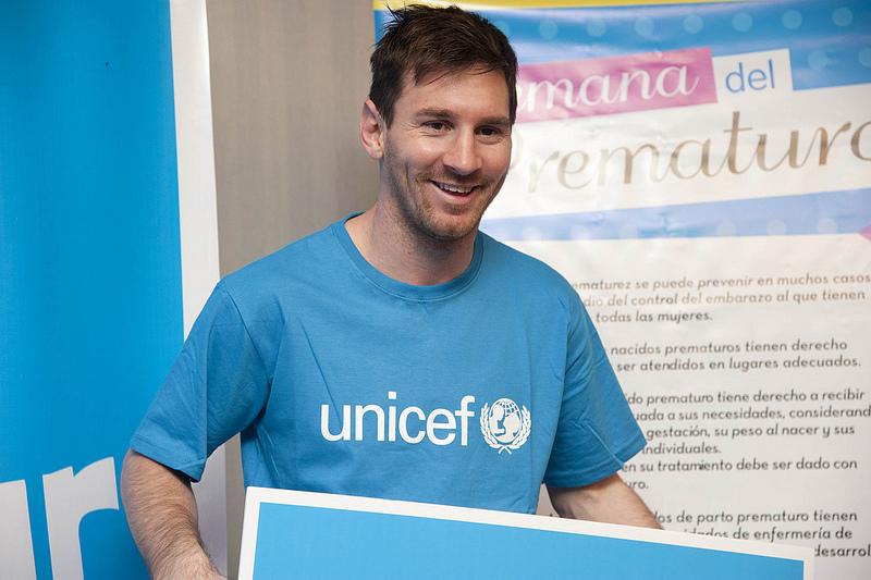 UNICEF Palestine on X: ""Children did not create this conflict, but they  are paying the ultimate price," says Lionel #Messi. #Israel #Gaza  http://t.co/Szrq9oFpPP" / X