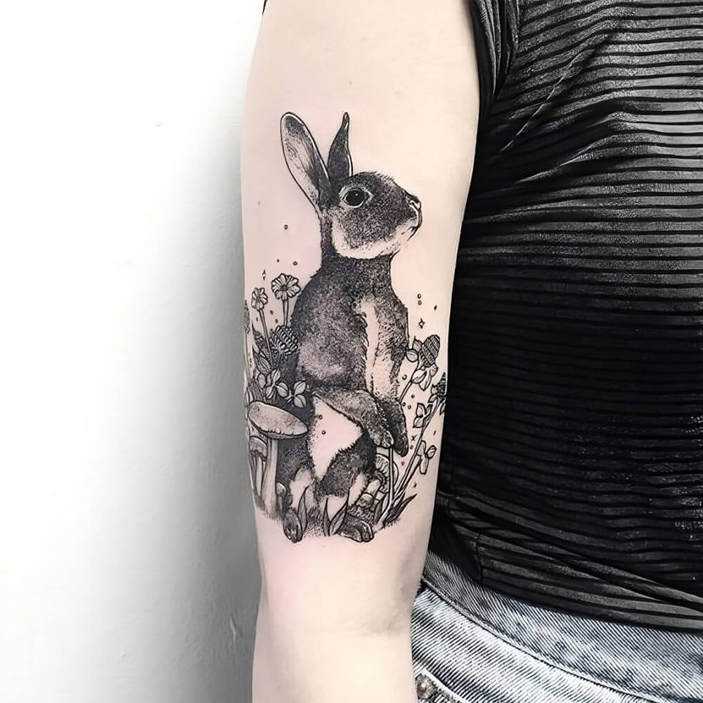 30 Lovely Rabbit Tattoo Ideas That Are Hard To Resist - 231