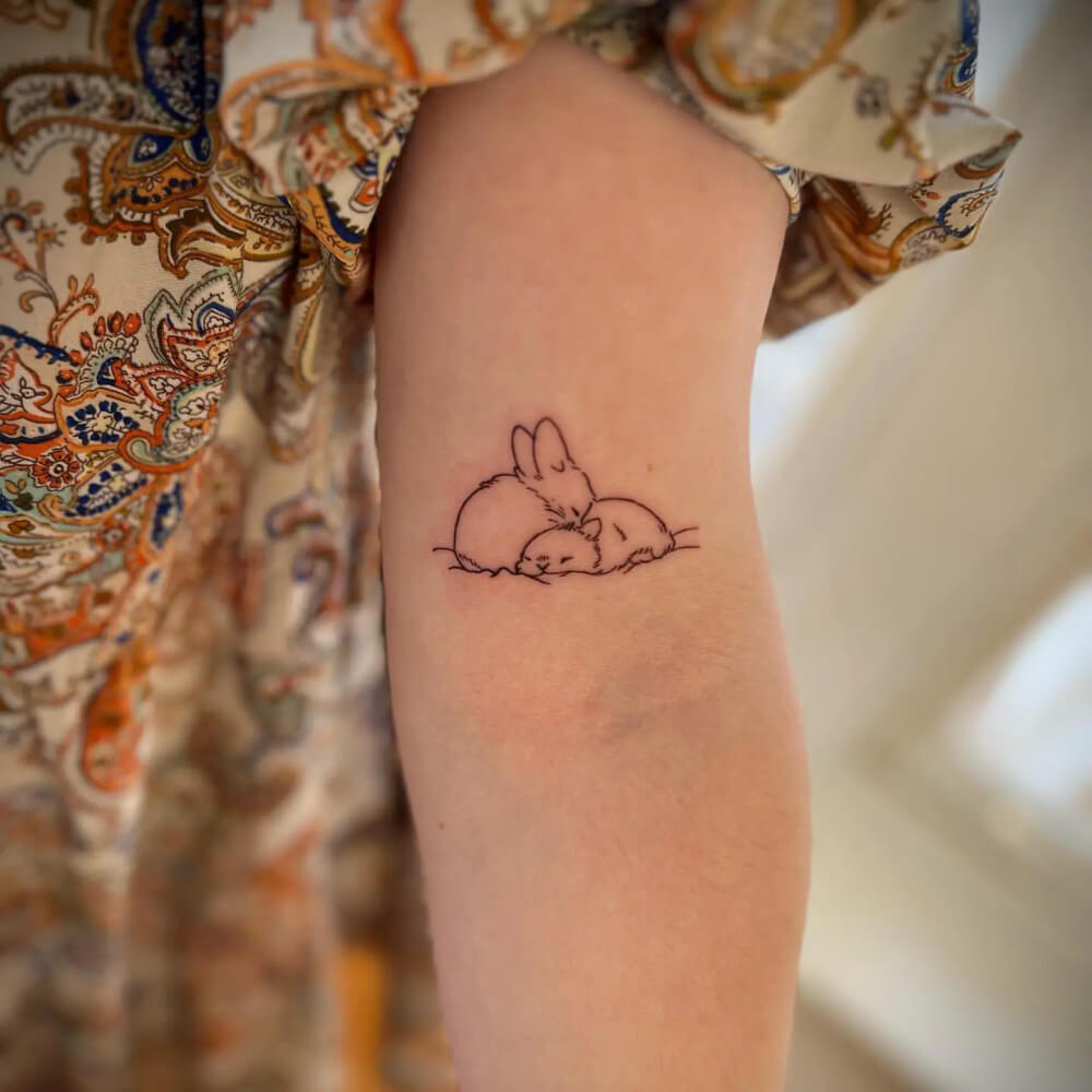 30 Lovely Rabbit Tattoo Ideas That Are Hard To Resist - 189