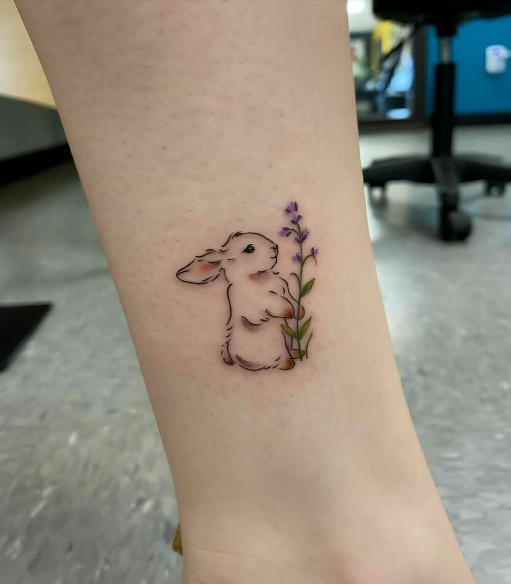 30 Lovely Rabbit Tattoo Ideas That Are Hard To Resist - 191