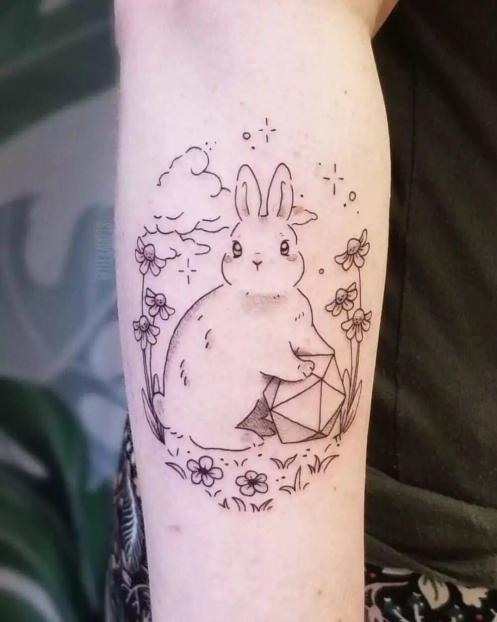 30 Lovely Rabbit Tattoo Ideas That Are Hard To Resist - 197