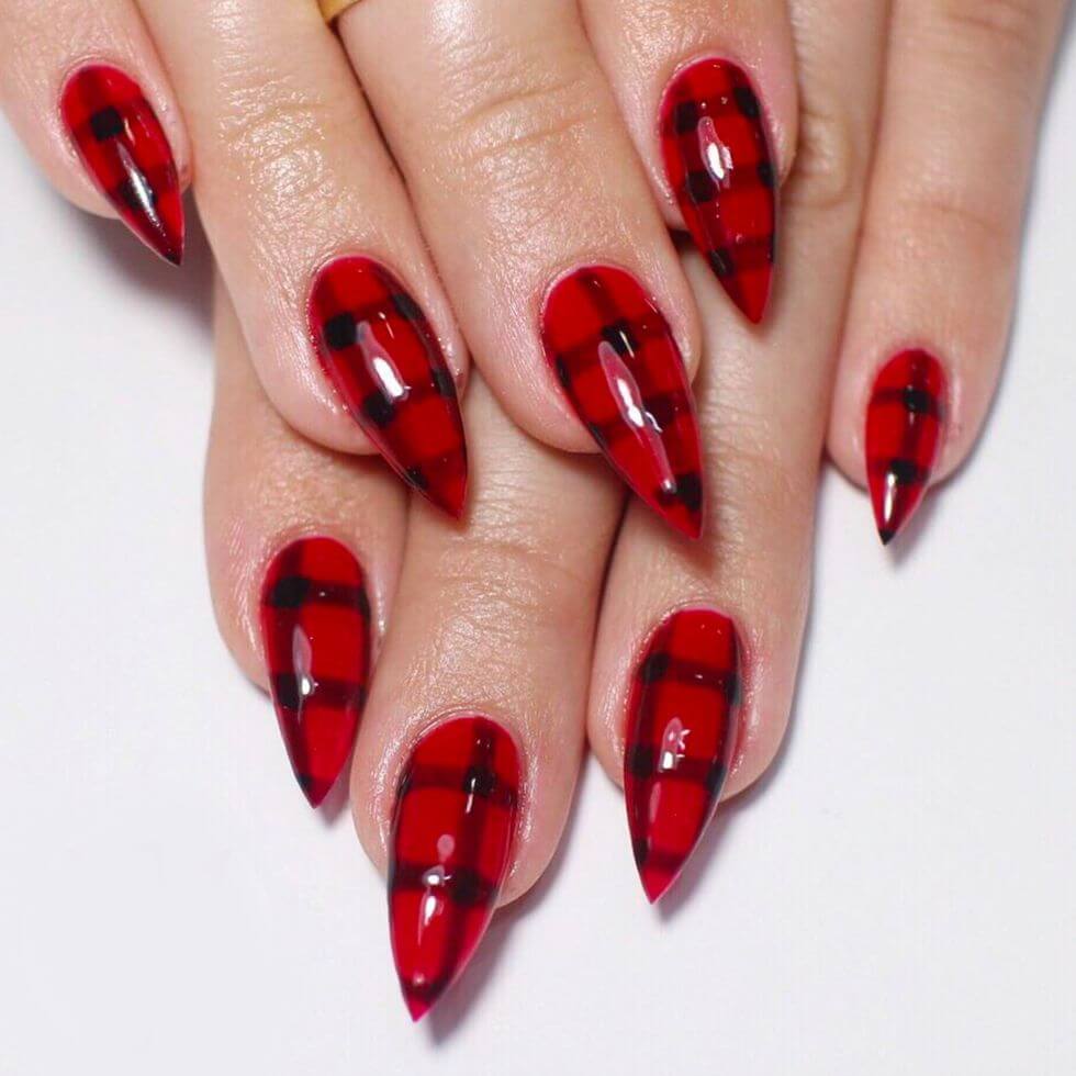 30 One-Of-A-Kind Red Nail Designs To Impress Anybody - 185
