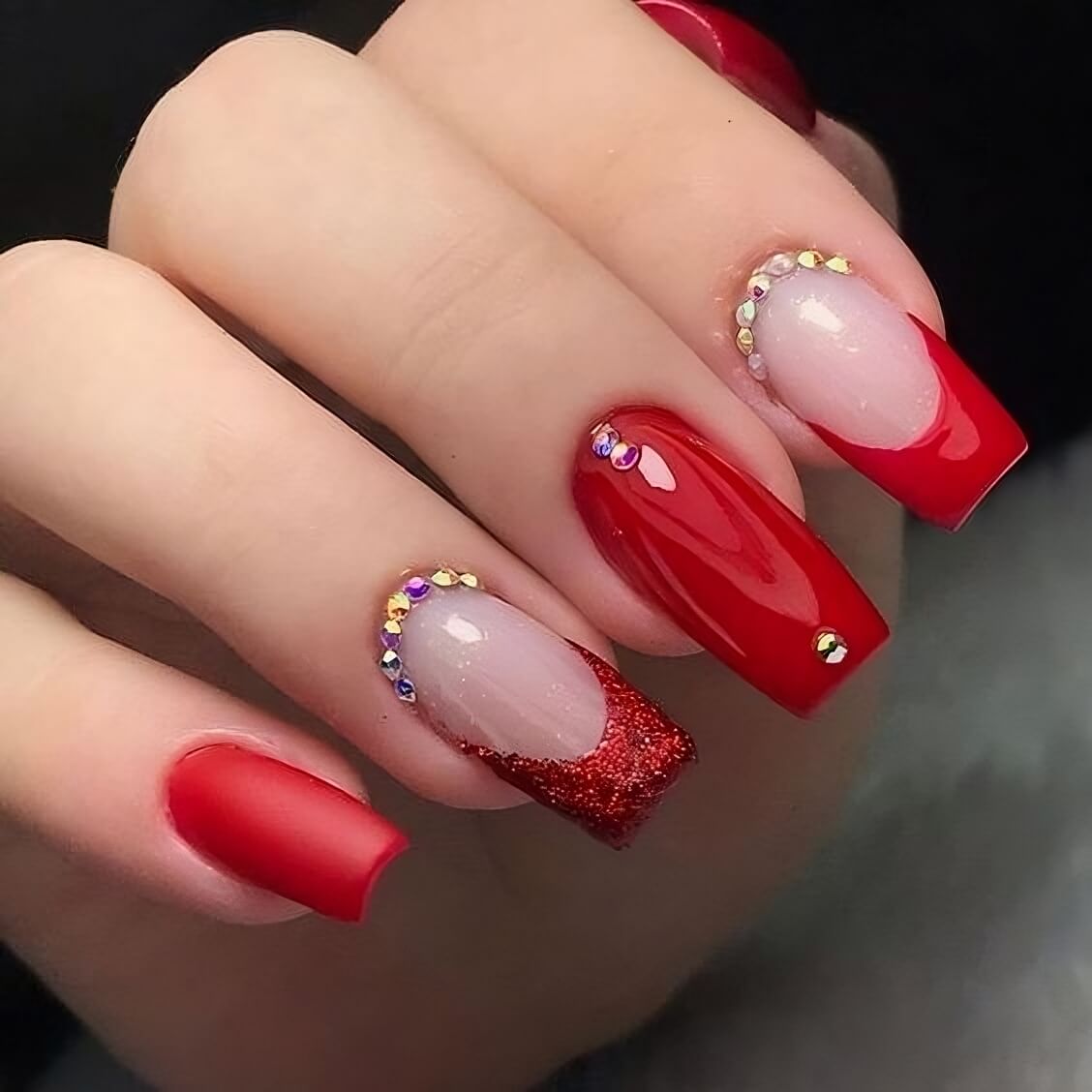 30 One-Of-A-Kind Red Nail Designs To Impress Anybody - 205
