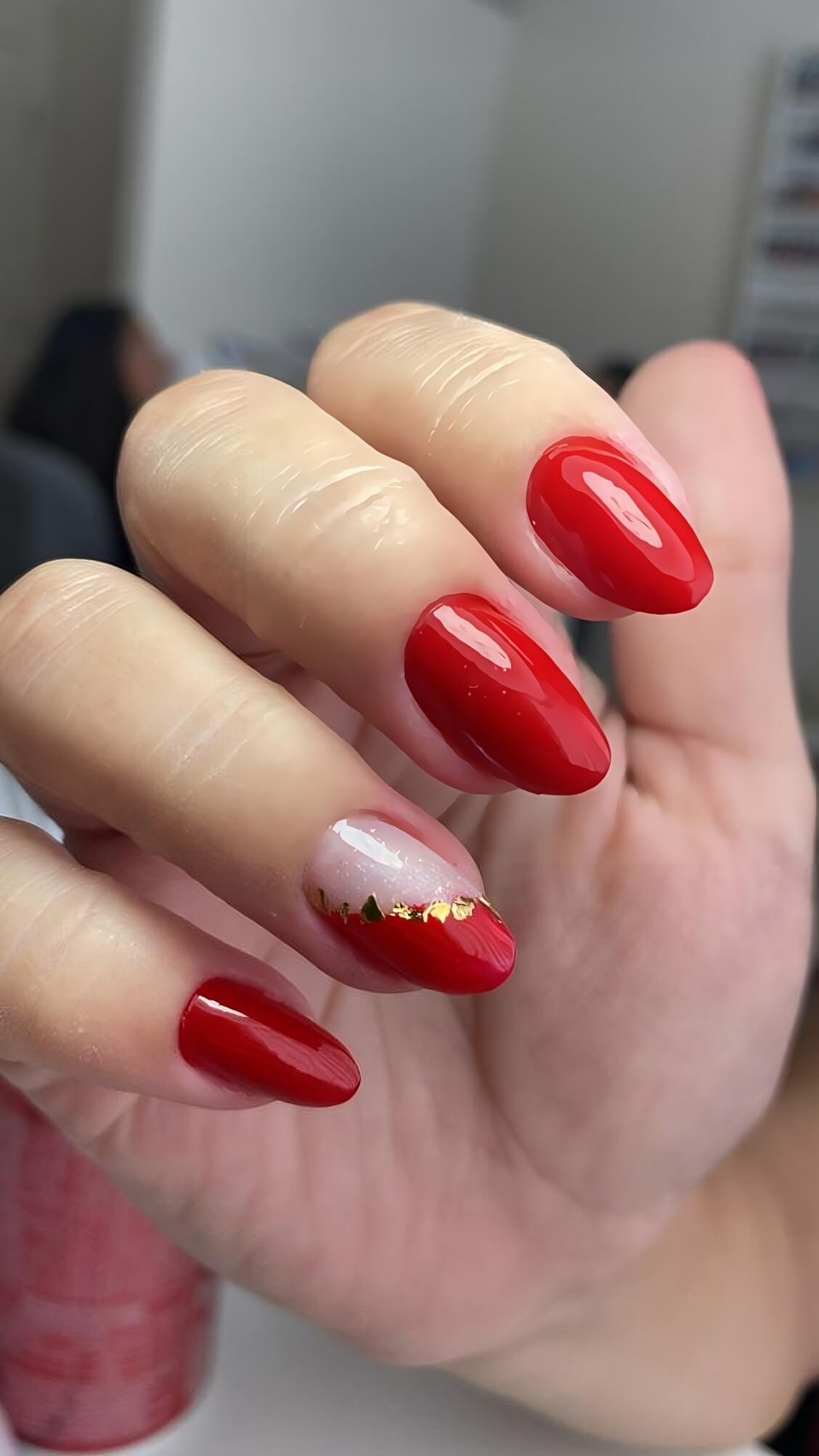 30 One-Of-A-Kind Red Nail Designs To Impress Anybody - 215