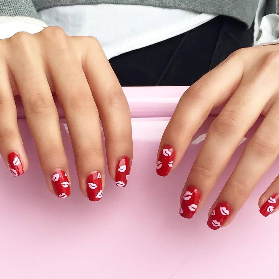 30 One-Of-A-Kind Red Nail Designs To Impress Anybody - 223