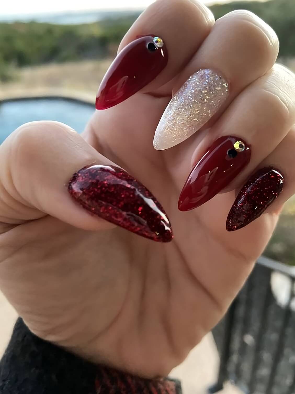 30 One-Of-A-Kind Red Nail Designs To Impress Anybody - 229