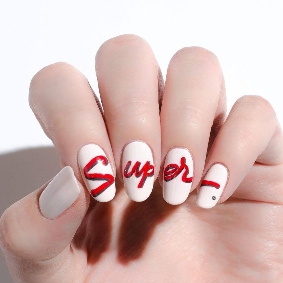 30 One-Of-A-Kind Red Nail Designs To Impress Anybody - 239