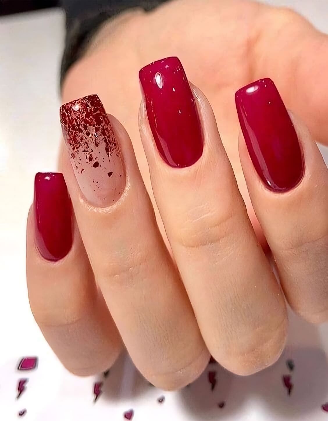 30 One-Of-A-Kind Red Nail Designs To Impress Anybody - 193