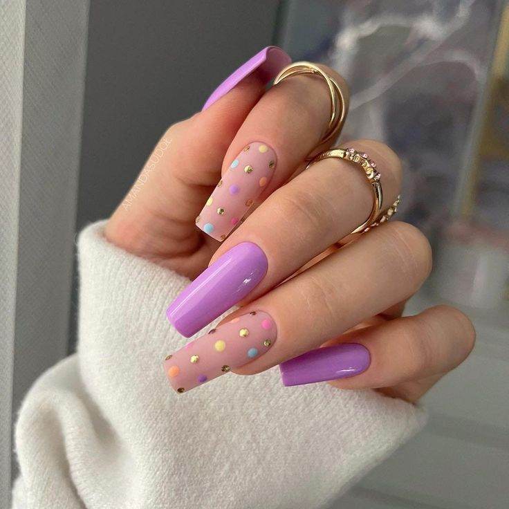 30 Stunning Square Nail Designs To Vamp Up Your Manicure Game - 227