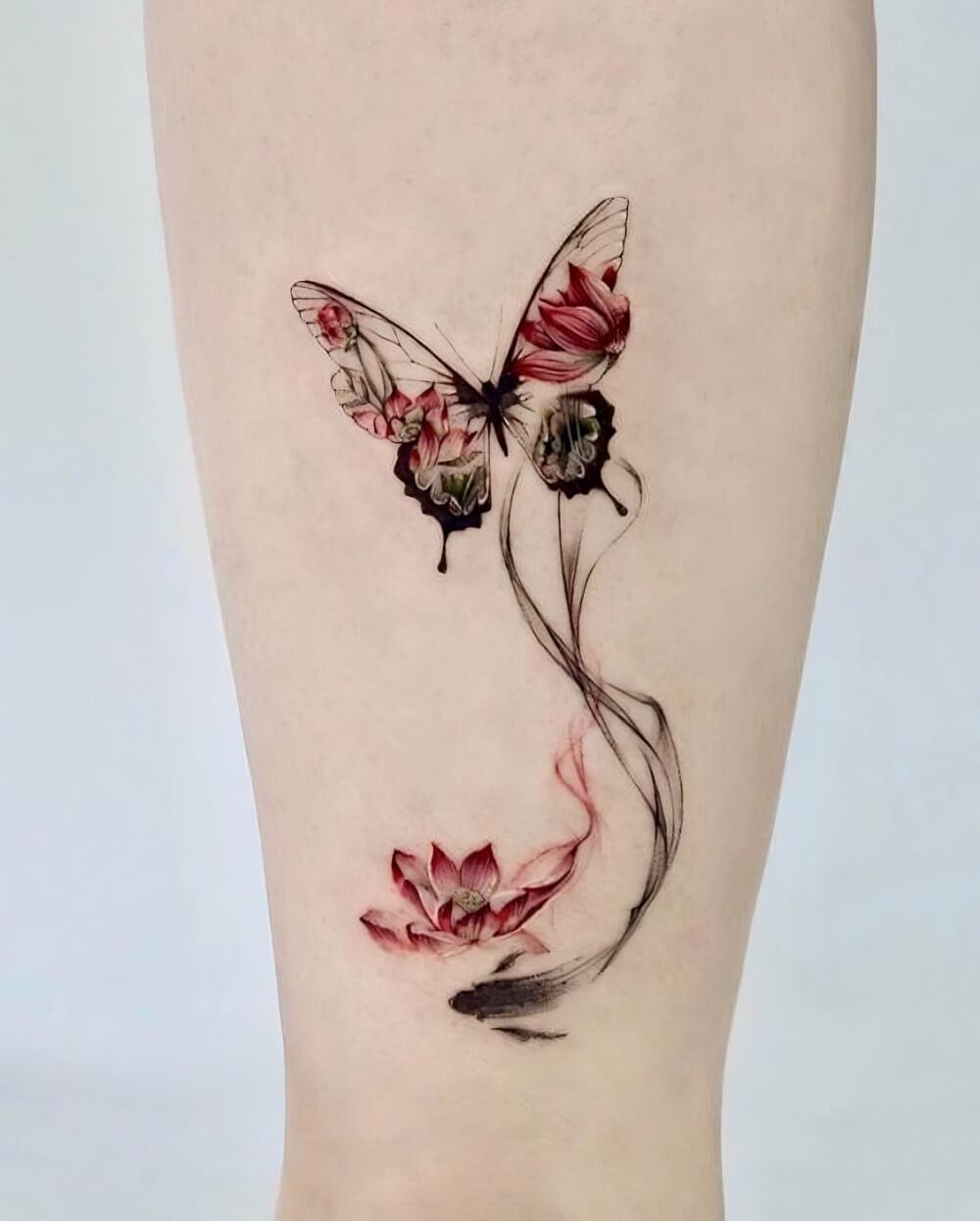 35 Simple Yet Pretty Butterfly Tattoo Ideas For Ladies - 269
