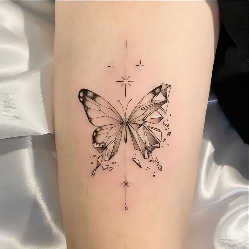 35 Simple Yet Pretty Butterfly Tattoo Ideas For Ladies - 219