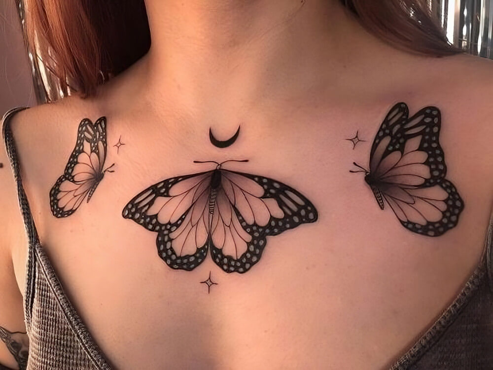 35 Simple Yet Pretty Butterfly Tattoo Ideas For Ladies - 273