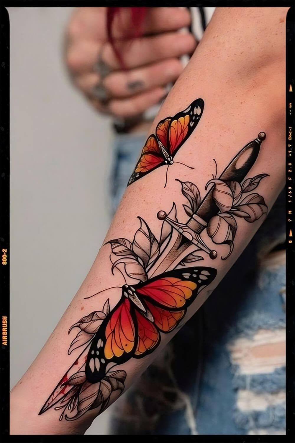 35 Simple Yet Pretty Butterfly Tattoo Ideas For Ladies - 279