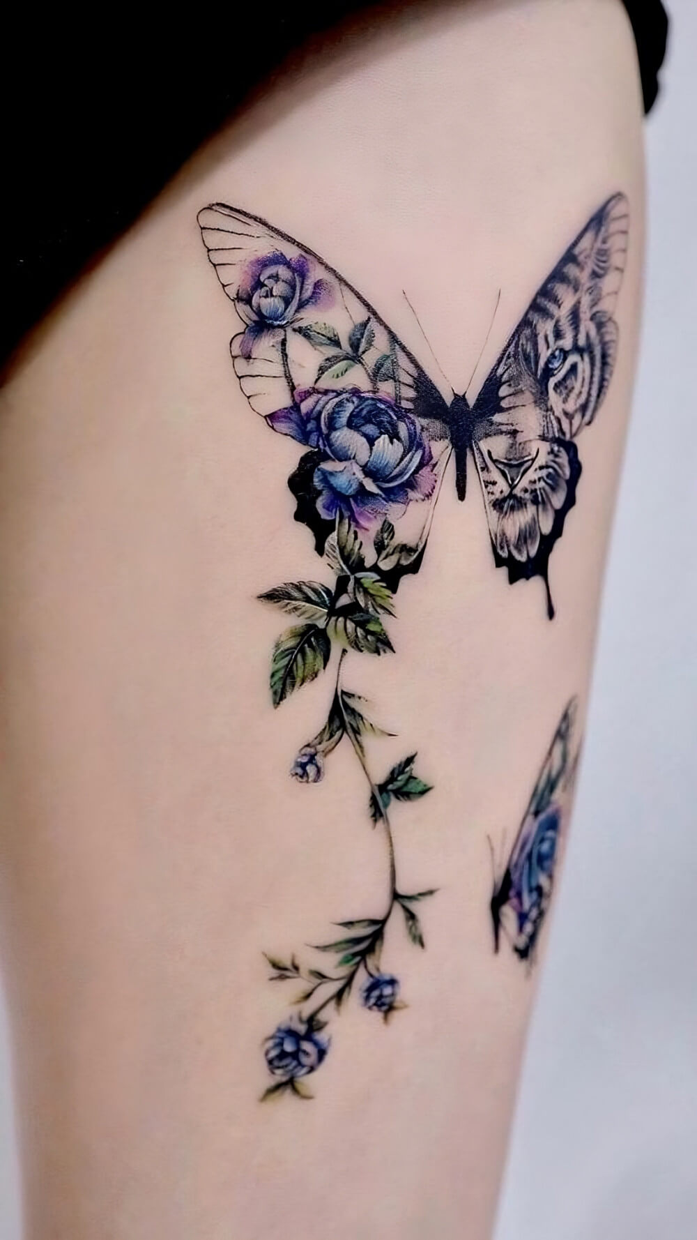 35 Simple Yet Pretty Butterfly Tattoo Ideas For Ladies - 281