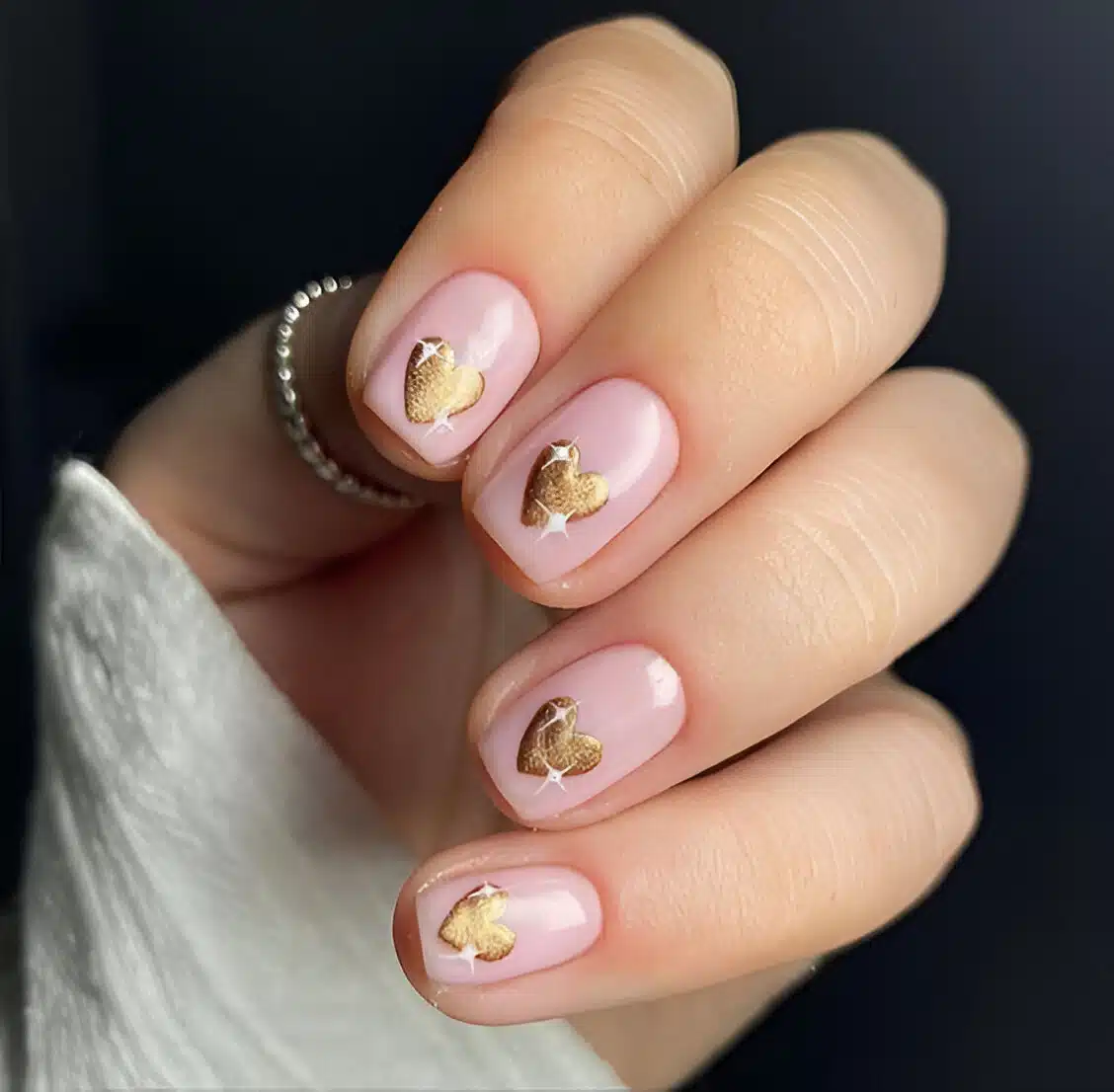 40 Gorgeous Heart Manicures Romantic Ladies Need To Copy ASAP 10