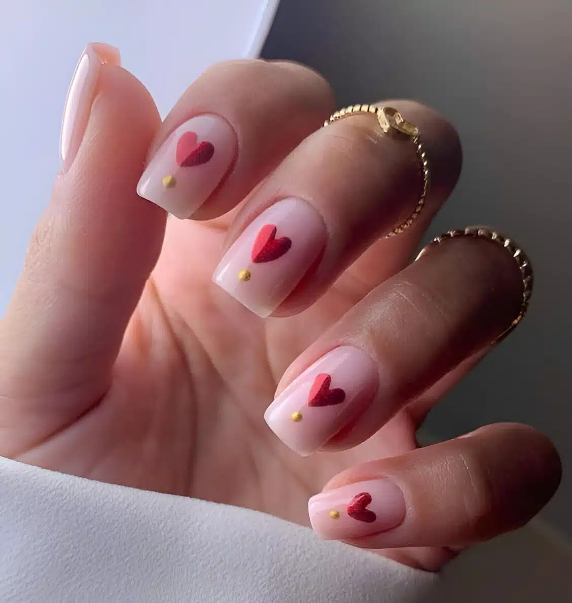 40 Gorgeous Heart Manicures Romantic Ladies Need To Copy ASAP 12