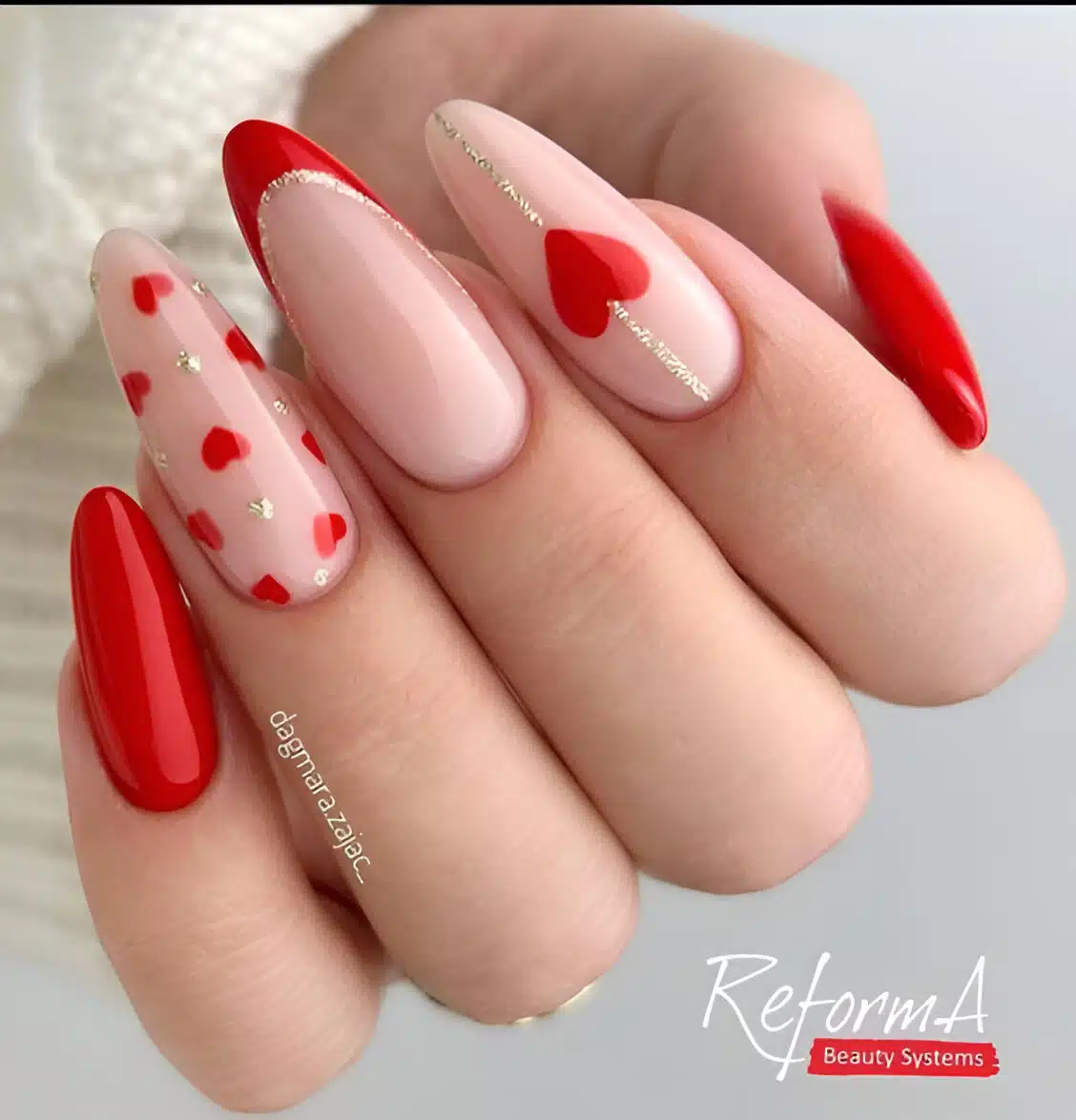 40 Gorgeous Heart Manicures Romantic Ladies Need To Copy ASAP 19