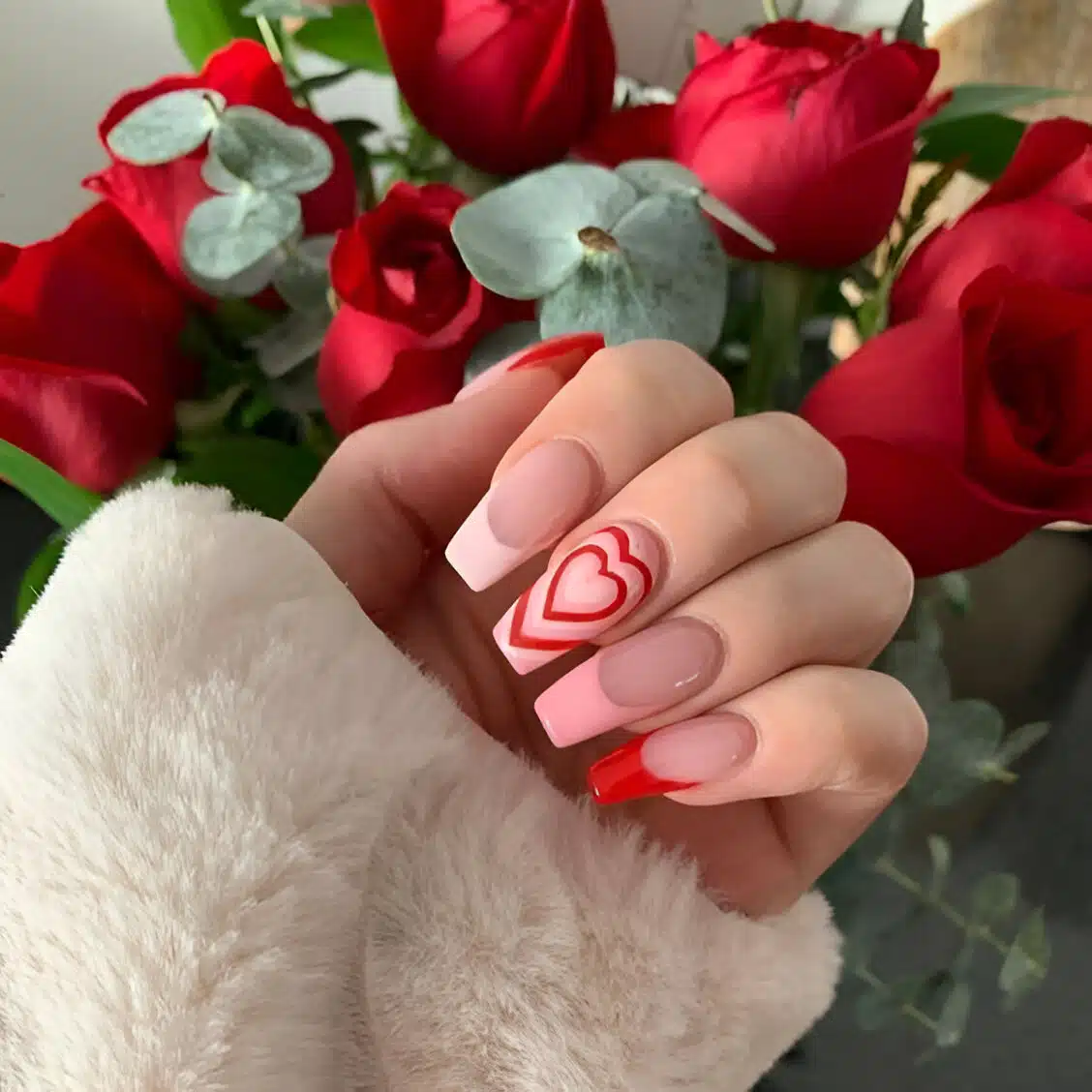 40 Gorgeous Heart Manicures Romantic Ladies Need To Copy ASAP 2