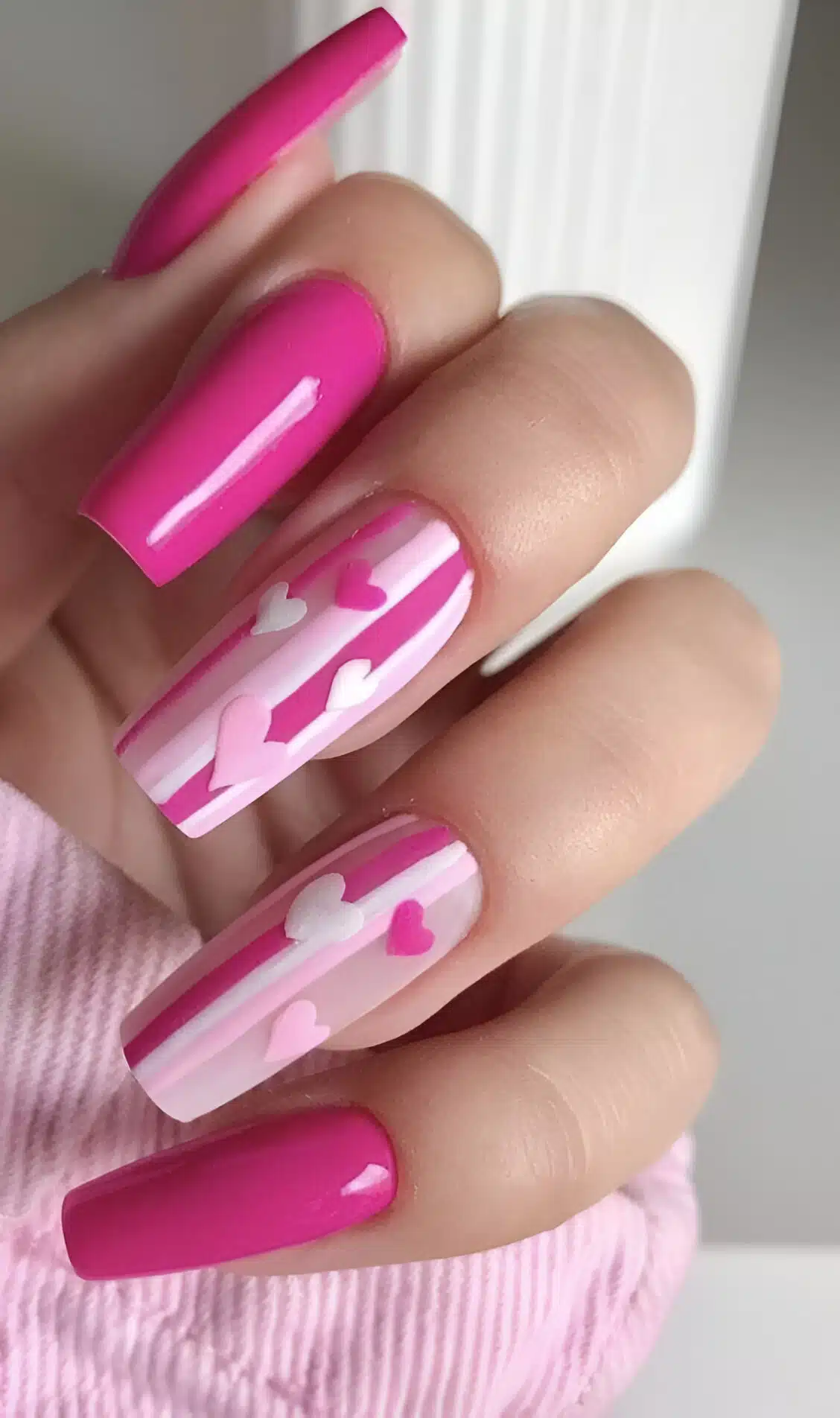 40 Gorgeous Heart Manicures Romantic Ladies Need To Copy ASAP 23