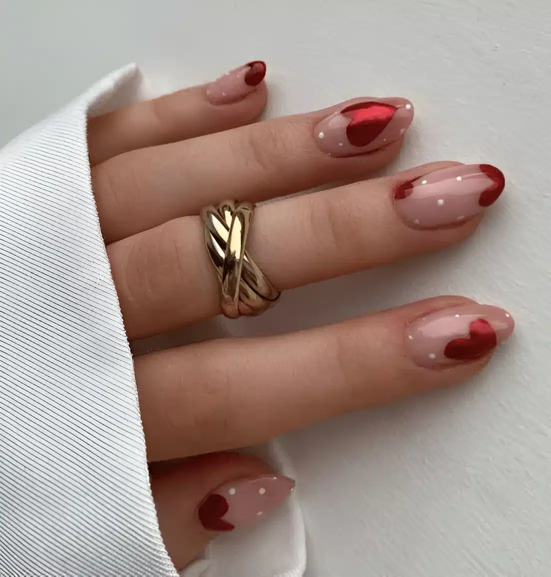 40 Gorgeous Heart Manicures Romantic Ladies Need To Copy ASAP 24