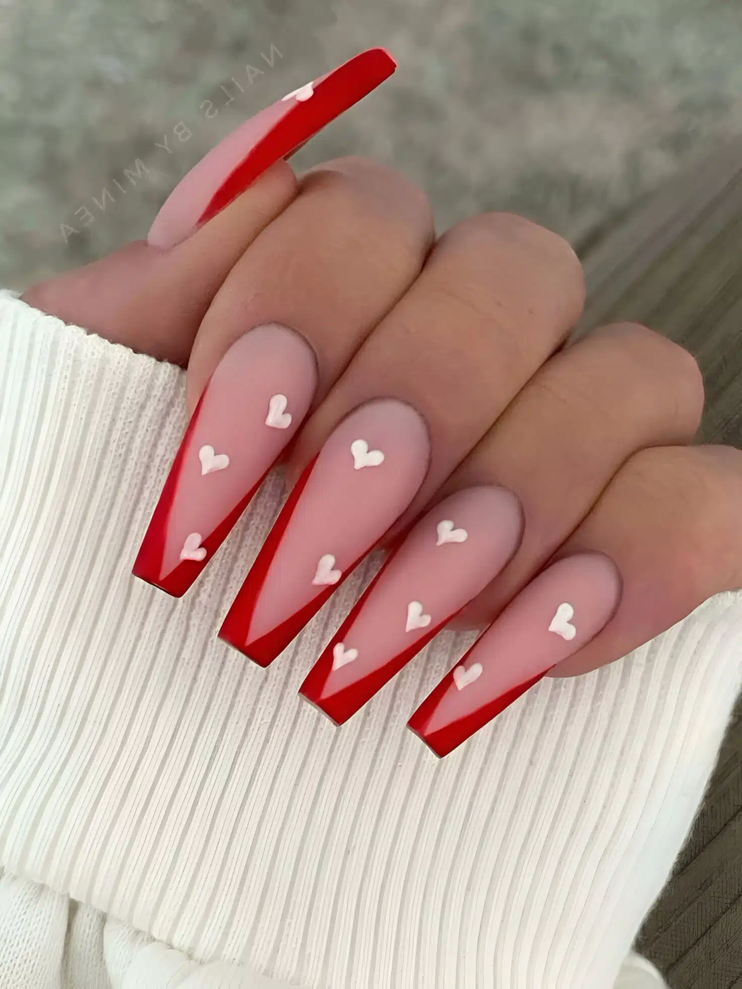 40 Gorgeous Heart Manicures Romantic Ladies Need To Copy ASAP 38
