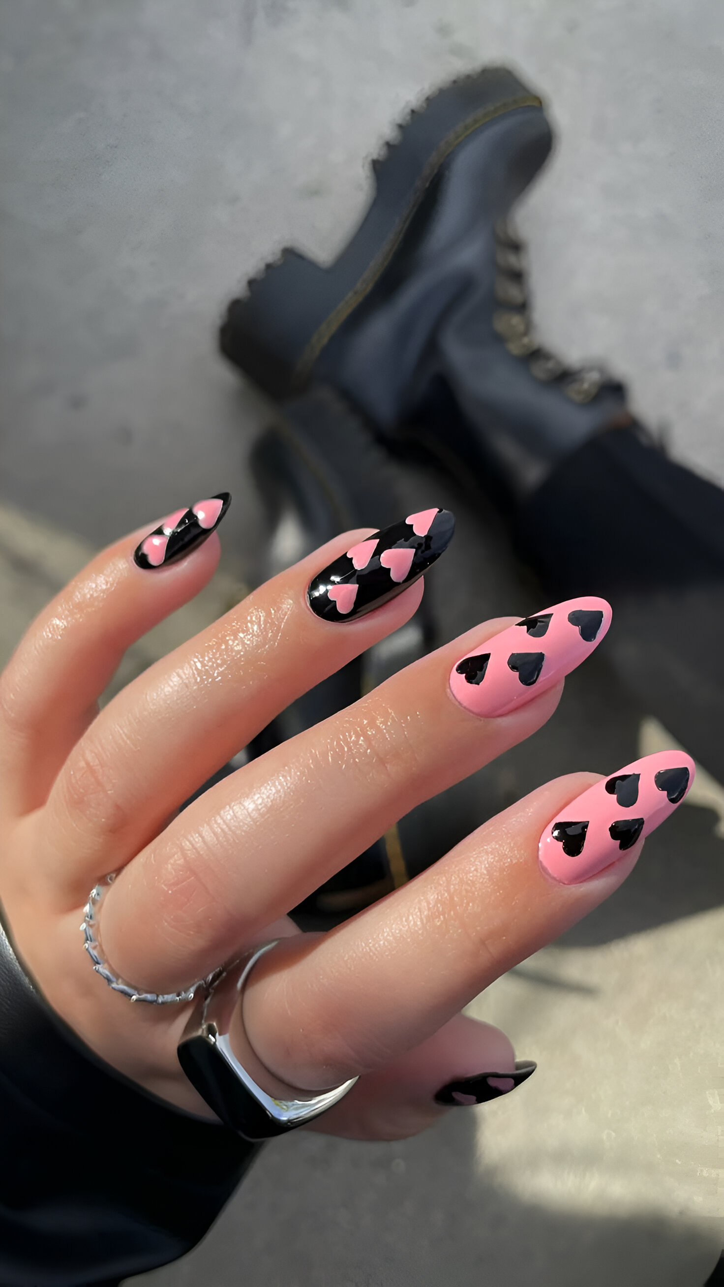 40 Gorgeous Heart Manicures Romantic Ladies Need To Copy ASAP 4