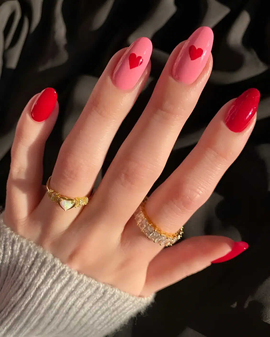 40 Gorgeous Heart Manicures Romantic Ladies Need To Copy ASAP 7