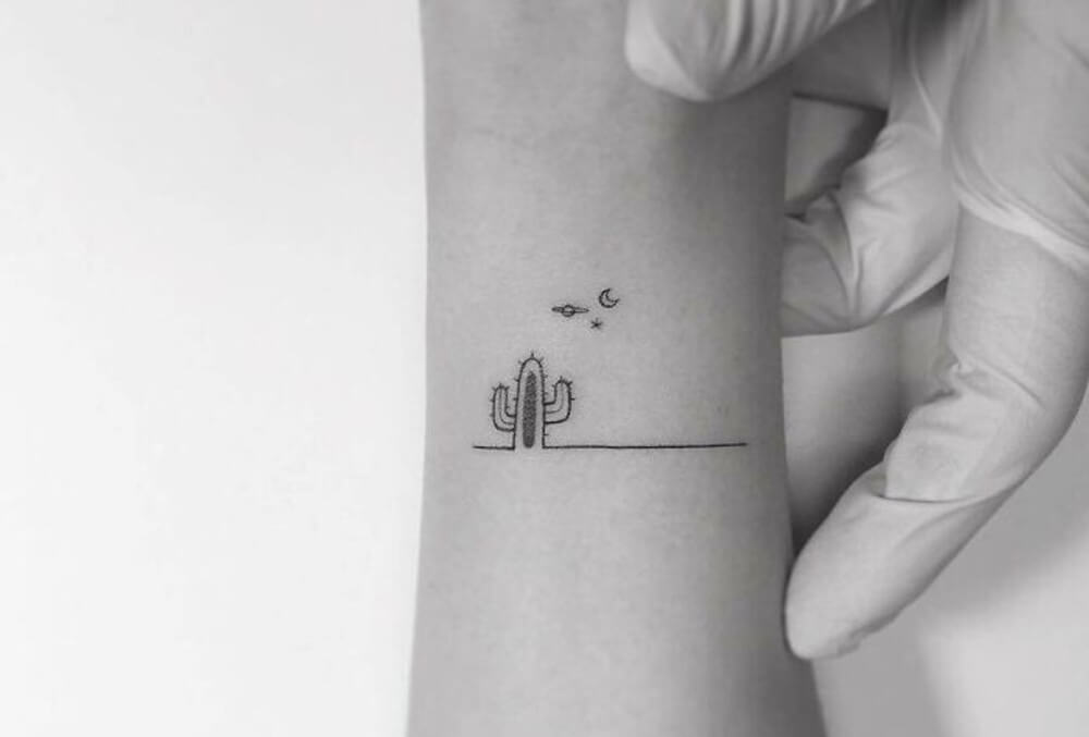 50 Minimal Tattoo Designs That Prove Simple Doesn’t Meant Boring - 397