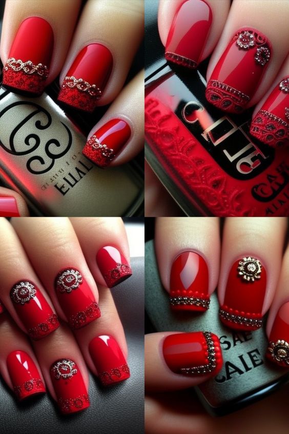 Revamp Your Red Coffin Nails: 2023 Nail Trends to Try