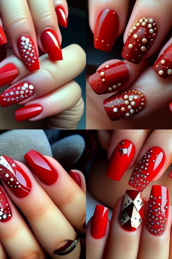 Spring Fever: Red Coffin Nails to Bring Your Look to Life