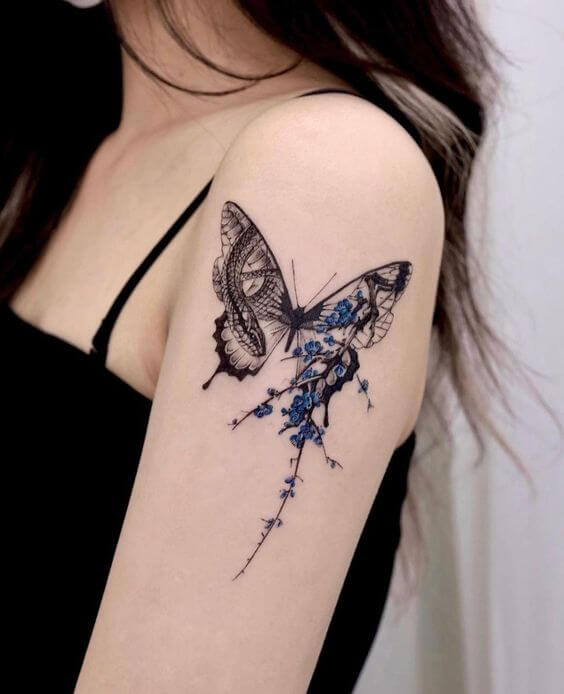 30 Compliant Butterfly Tattoo Ideas To Inspire Your Next Ink - 241