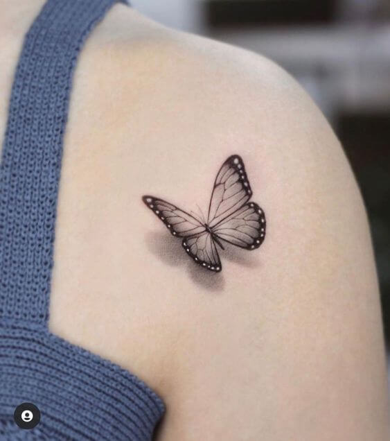 30 Compliant Butterfly Tattoo Ideas To Inspire Your Next Ink - 195