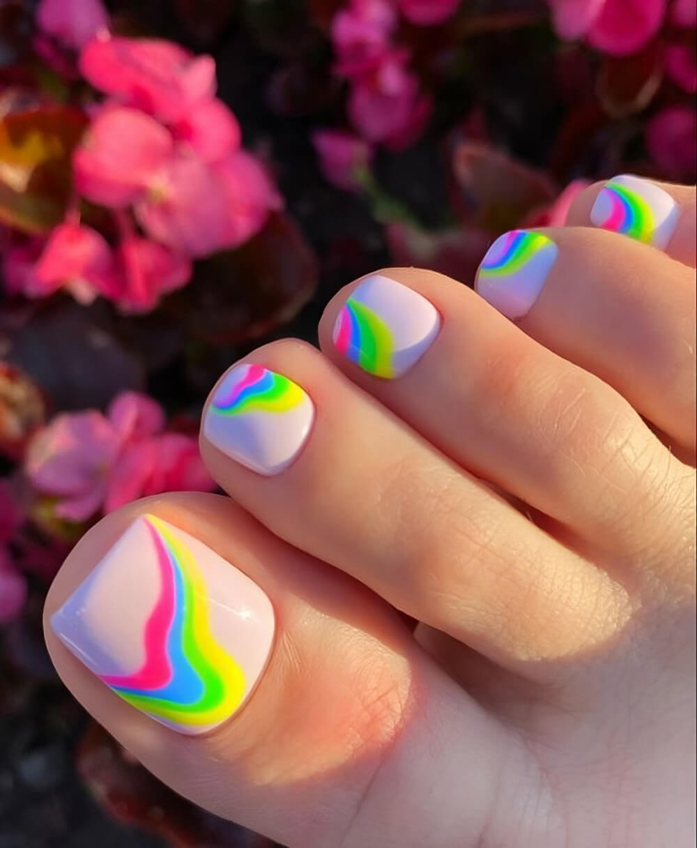 Check Out These 30 Lovely Spring Pedicure Designs - 191