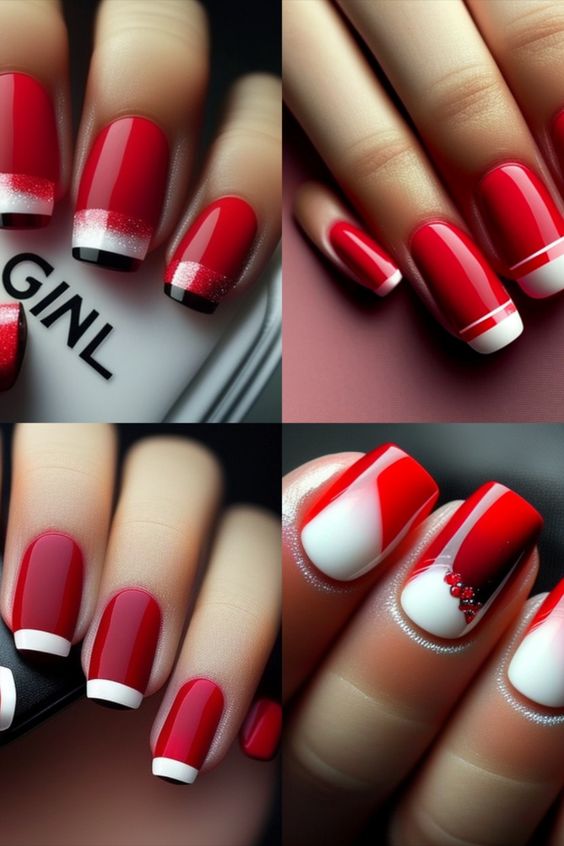 Red Carpet-Worthy: Red Coffin Nail Looks from the 2023 Runways