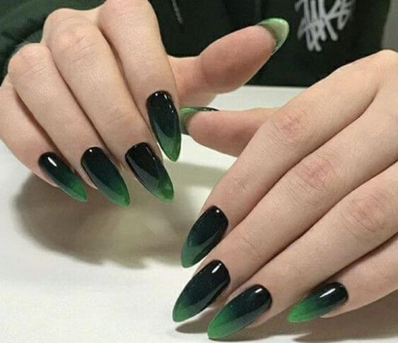 24 Green Nail Designs To Make You Full Of Vitality - 132
