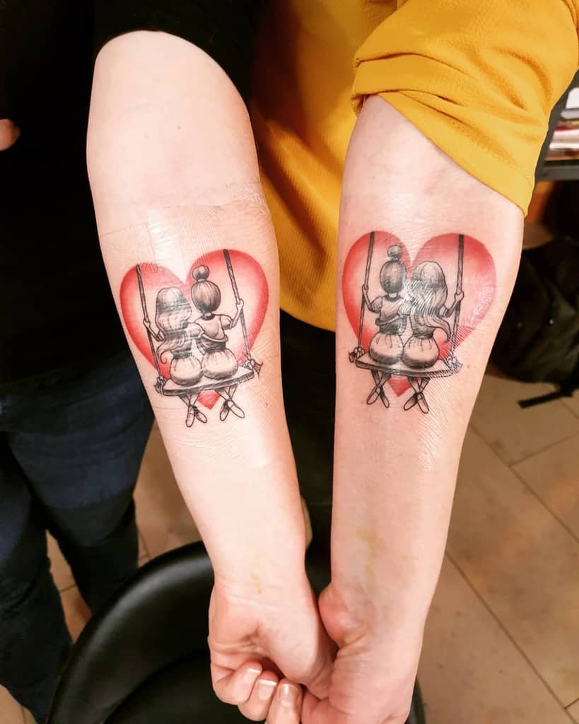 tatuajes de hermana a juego katjadunkel