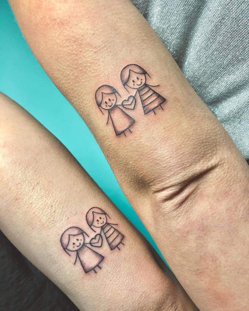 minimal-inked-sister-tattoo-vidalocatattoos