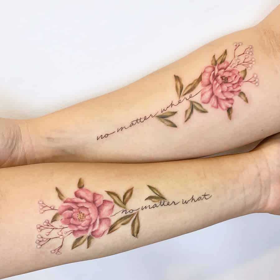 peonía-fineline-floral-hermana-tatuaje-mhxbones