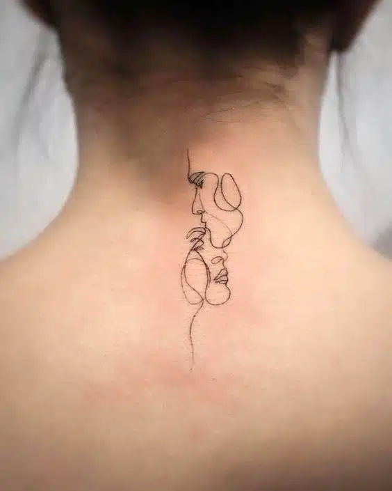 20 Elegant Mini Nape Tattoos To Bring Out Your Beauty - 165