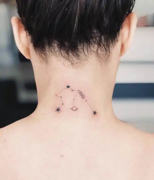 20 Elegant Mini Nape Tattoos To Bring Out Your Beauty - 137