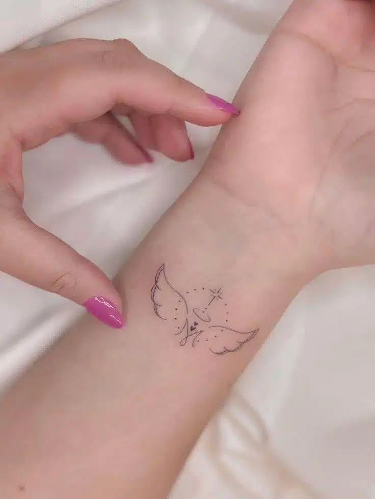 25 Angel Wing Tattoos That Are The Epitome Of Feminine Power - 195