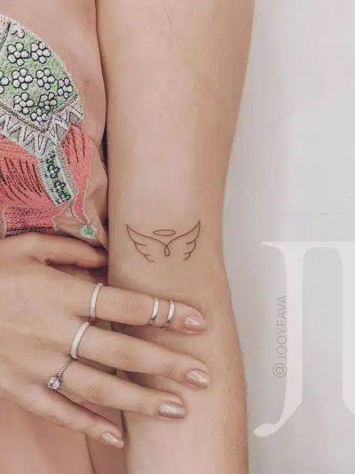 25 Angel Wing Tattoos That Are The Epitome Of Feminine Power - 203