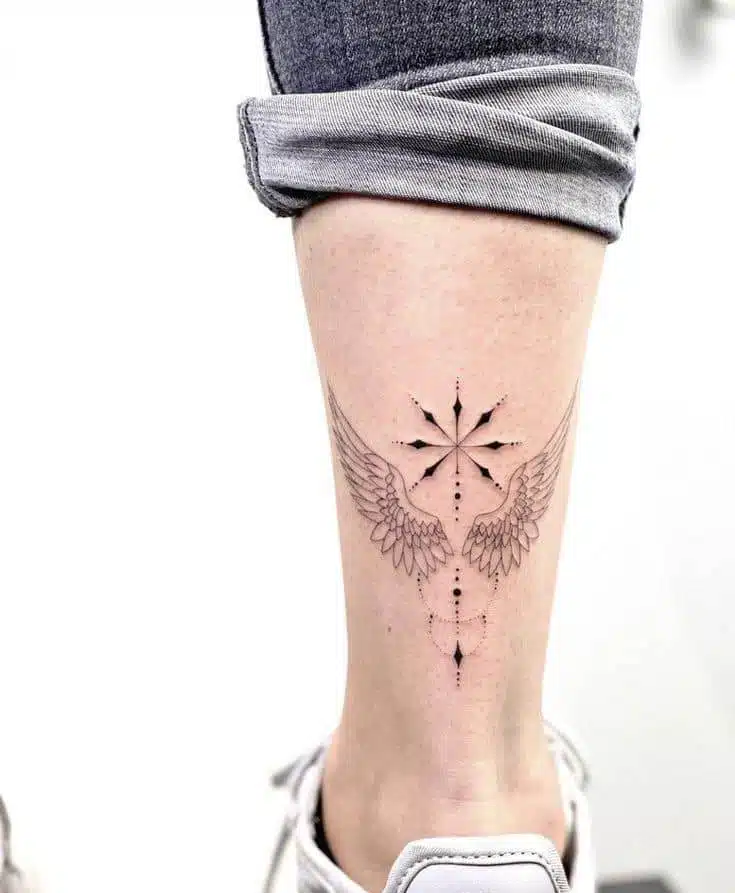 25 Angel Wing Tattoos That Are The Epitome Of Feminine Power - 171