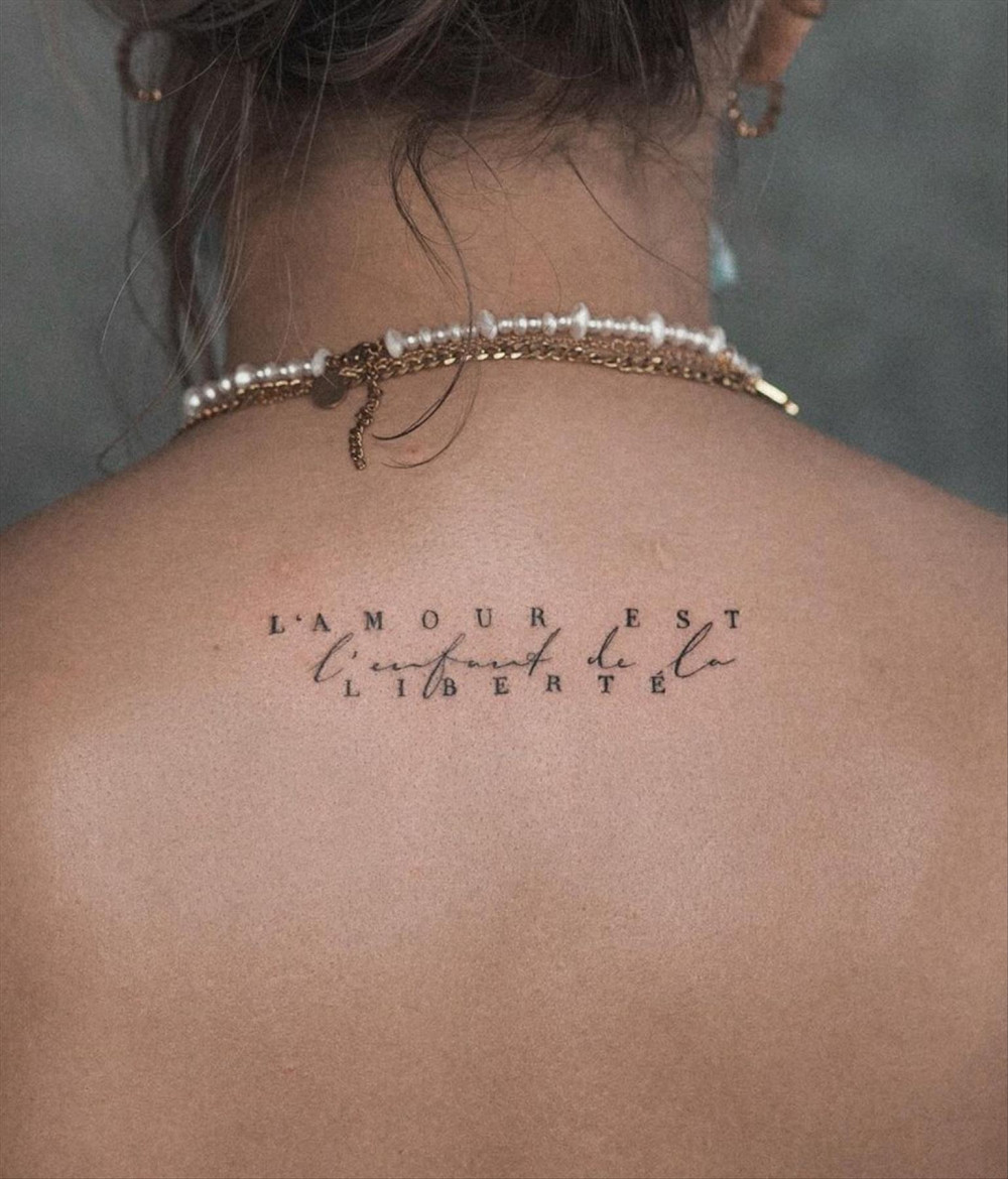 27 Meaningful Letter Tattoo Designs To Capture Everyone’s Attention - 209