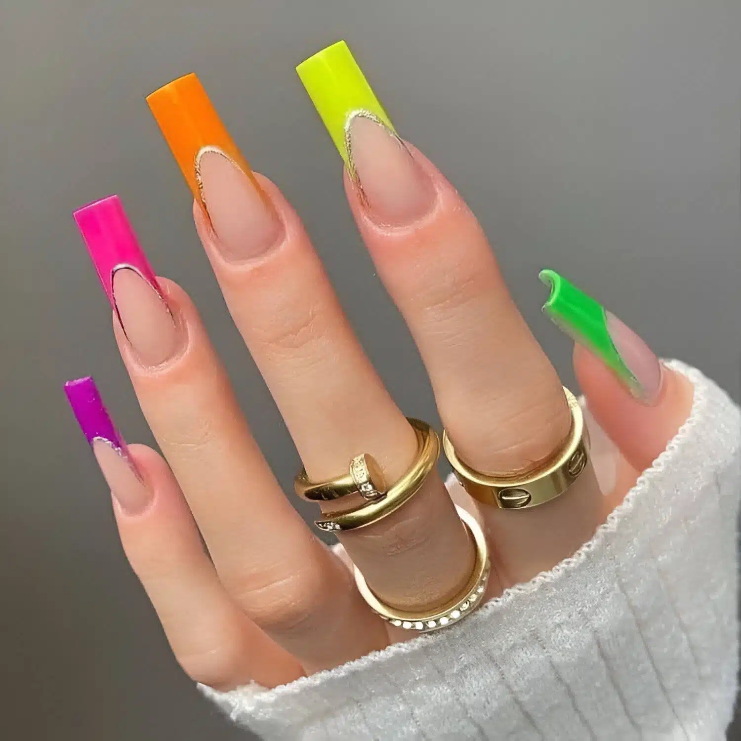 30 Colorful Nail Art Designs To Have Fun And Stay Fabulous - 217