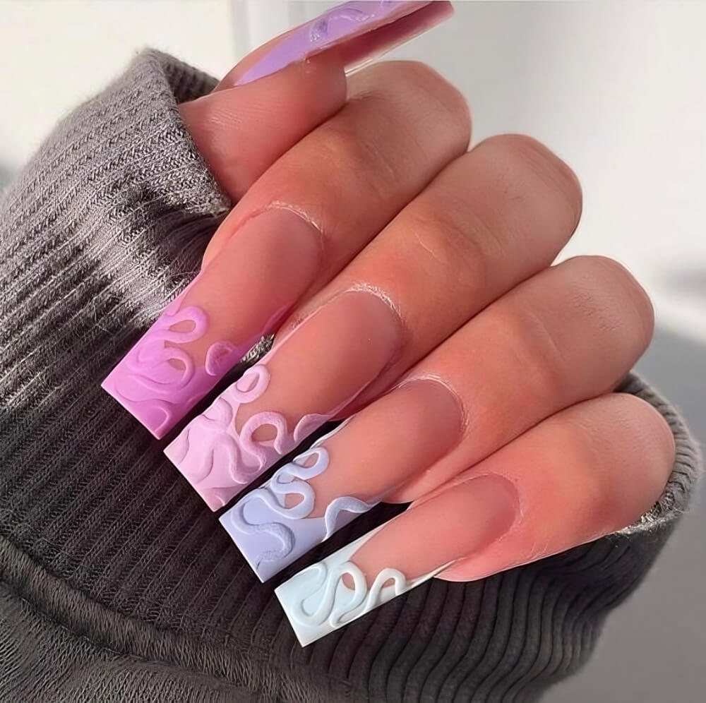 35 Pastel French Manicure To Look Pretty All Year Long - 217